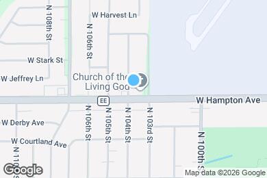 Map image of the property - 4812 N 104th St