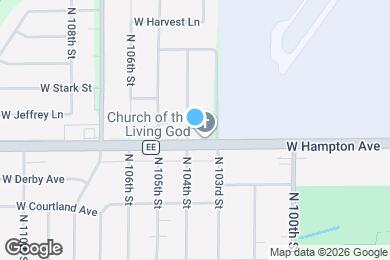 Map image of the property - 4824 N 104th St