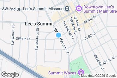 Map image of the property - 400 SW Jefferson St