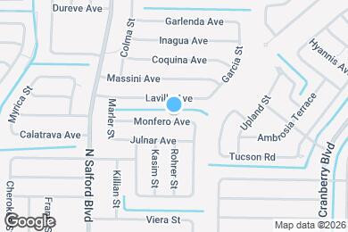 Map image of the property - 3596 Monfero Ave