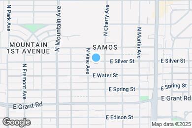 Map image of the property - 1520 E Silver St