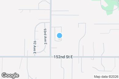 Map image of the property - 15014 95th Ave E