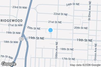 Map image of the property - 1919 Widmer Ct NE