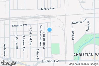 Map image of the property - 270 S Lasalle St