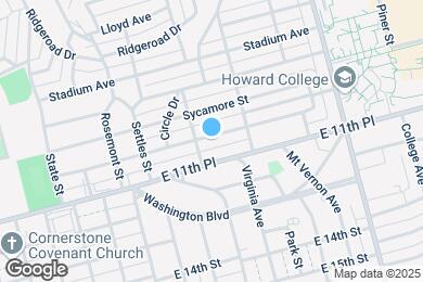 Map image of the property - 1404 Wood St
