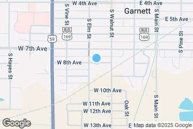 Map image of the property - 240 W 8th Ave