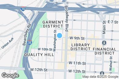 Map image of the property - 435 W 9th St
