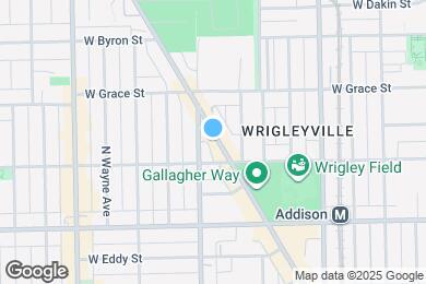 Map image of the property - 3720 N Clark St