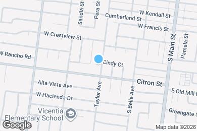 Map image of the property - 1740 Taylor Ave