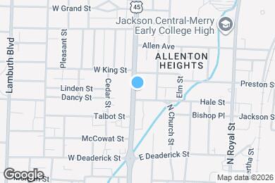 Map image of the property - 396 N Highland Ave