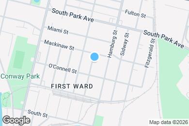 Map image of the property - 141 Vandalia St