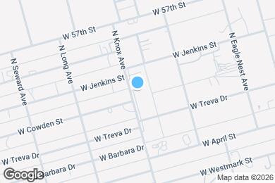 Map image of the property - 5316 N Knox Ave