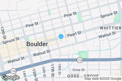 Map image of the property - 1820 Pearl St