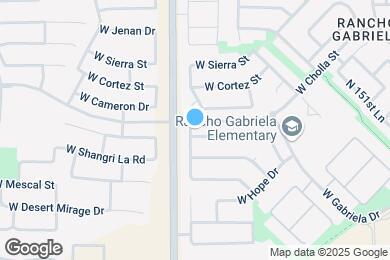 Map image of the property - 15480 W Yucatan Dr