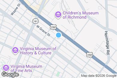 Map image of the property - 2512 W Grace St