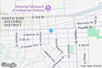 Map image of the property - 612 E Morton St