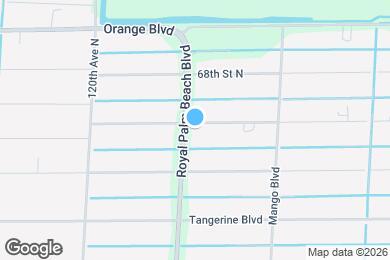 Map image of the property - 6750 Royal Palm Beach Blvd