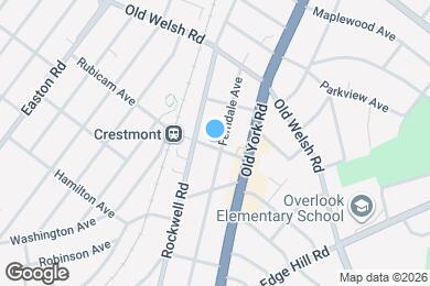 Map image of the property - 1736 Ferndale Ave