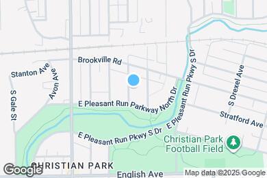 Map image of the property - 263 S Chester Ave