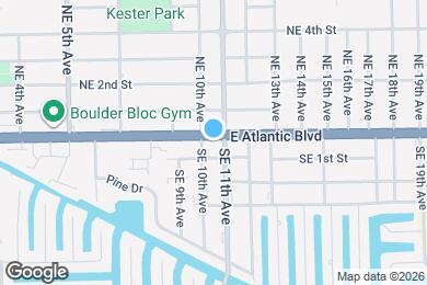 Map image of the property - 1000 E Atlantic Blvd