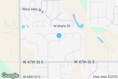 Map image of the property - 3426 W Angel St