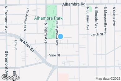 Map image of the property - 1905 Cedar St