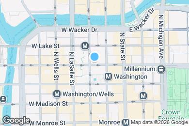 Map image of the property - 161 W Randolph St