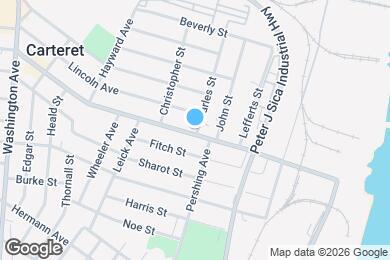 Map image of the property - 594 Roosevelt Ave