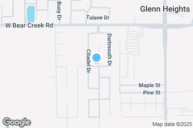 Map image of the property - 1807 Berkley Dr