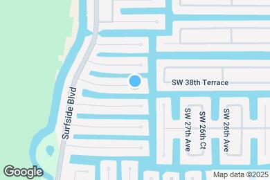 Map image of the property - 2806 SW 38th Terrace