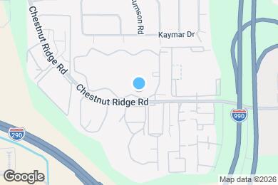 Map image of the property - Deer Lakes Apartments