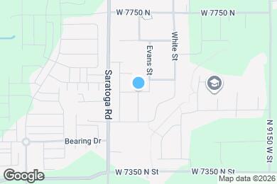 Map image of the property - 322 N Gibbons Ln