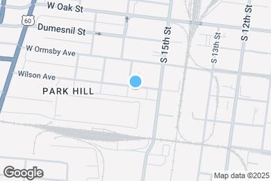 Map image of the property - 1528 Wilson Ave