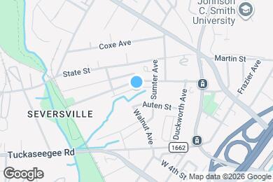 Map image of the property - 586 W End Dr
