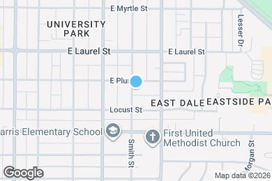 Map image of the property - 802 Smith St