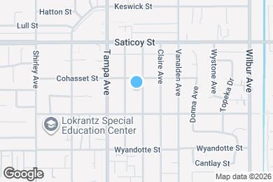 Map image of the property - 7441 1/2 Beckford Avenue