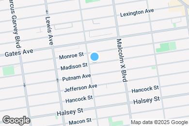 Map image of the property - 629A Madison St