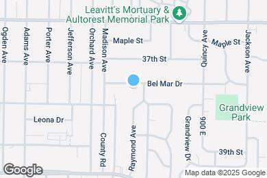 Map image of the property - 741 Bel Mar Dr