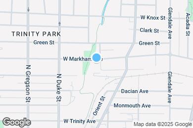 Map image of the property - 703 W Markham Ave