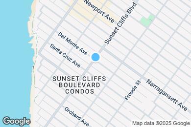 Map image of the property - 1739 Sunset Cliffs Blvd