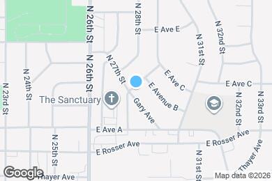 Map image of the property - 545 Gary Ave