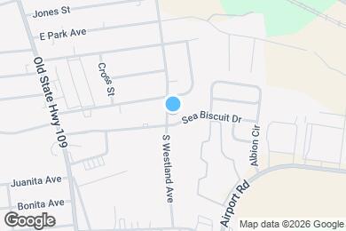 Map image of the property - 839 S Westland Ave