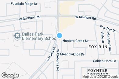 Map image of the property - 4344 Hunters Creek Dr