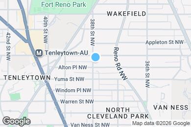 Map image of the property - 4411 38th St NW