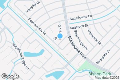 Map image of the property - 9815 Sagemoss Ln