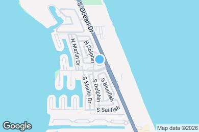 Map image of the property - 10701 S Ocean Dr