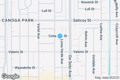 Map image of the property - 7447 Loma Verde Ave