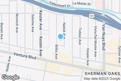 Map image of the property - Regency at Sherman Oaks