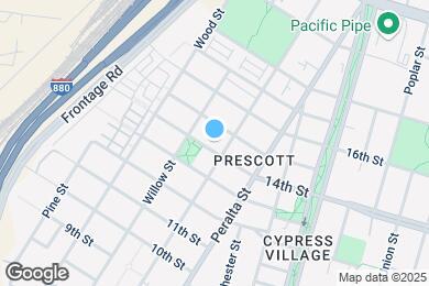 Map image of the property - 1662 14th St