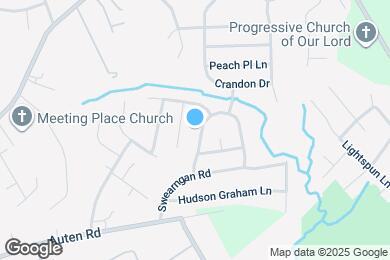 Map image of the property - 911 Swearngan Ridge Ct